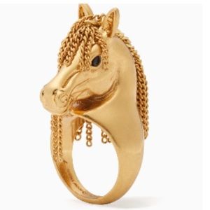 Kate spade wild ones horse ring